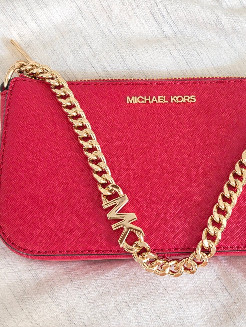 Michael Kors Red Handbag.
